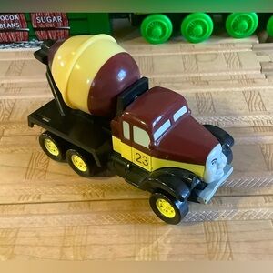 Rare 2012 Patrick the Cement Mixer gets the job done. Thomas & Friends Wooden